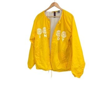 Independent men’s L vintage Y2K skate windbreaker- no collar was removed. GUC